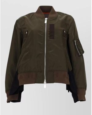 Sacai Wool Coat - Black