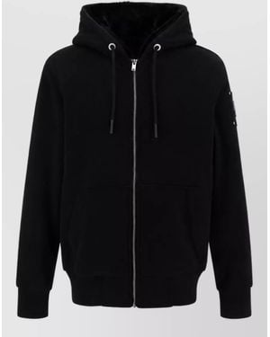 Moose Knuckles Polyester Hooded Jacket - Black