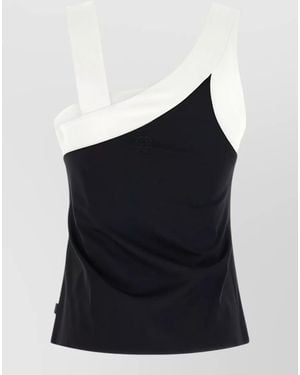 Goldbergh Asymmetric Tank Top - Blue