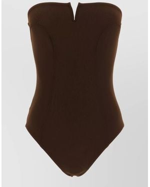 Eres One-Piece Swimsuit - Brown