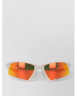 Oakley Suture Jacket Sunglasses Lightweight Wraparound Frame - Orange