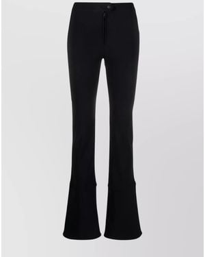 Filippa K High-Rise Panelled Flared Trousers - Blue