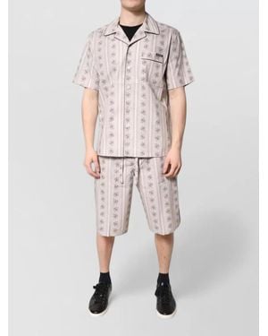 Dolce & Gabbana Cotton Floral Print Pyjama Set - Pink