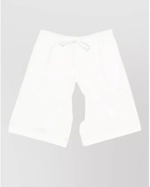 DUNST Cropped Pyjama Shorts - White