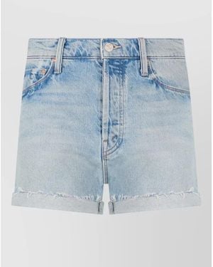 Mother Denim Shorts Casual Summer Style - Blue