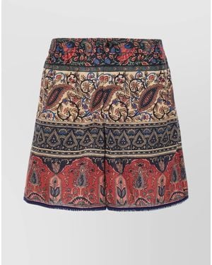 Valentino Garavani Printed Tailored Shorts - Multicolour
