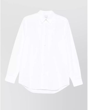 Paul Smith Cotton Long-Sleeve Shirt - White