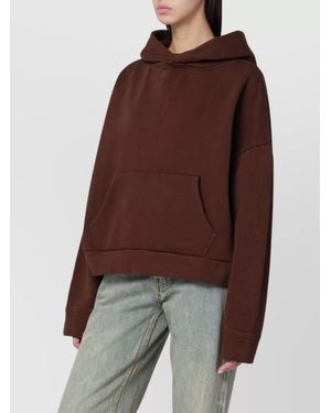Entire studios Cotton Hooded Sweatshirt - Brown