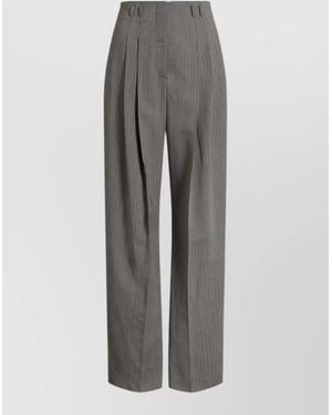 Alberta Ferretti Tailored Pants - Gray