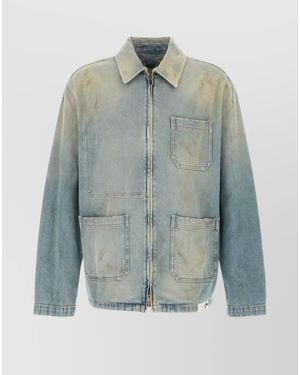 Golden Goose Denim Shirt Jacket - Blue
