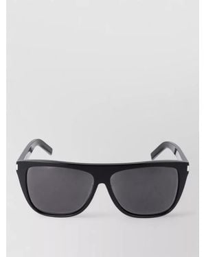 Saint Laurent Sunglasses Sl 1 002 Smoke Lenses - Grey