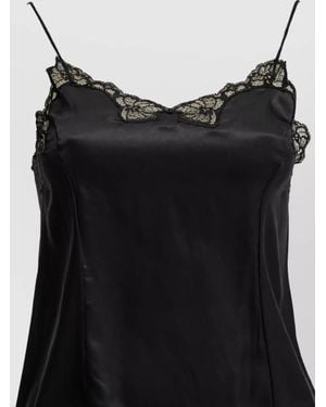 Isabel Marant Silk Casual Top - Black