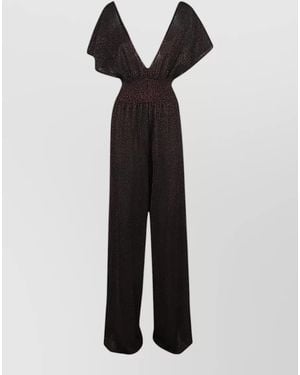Circus Hotel Wide-Leg Jumpsuit - Black