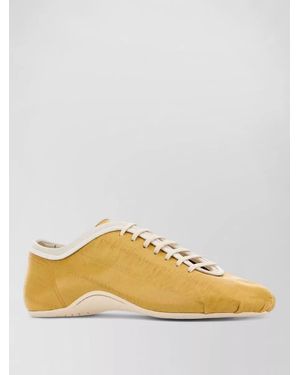 Dries Van Noten Leather Trainers - Yellow