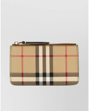 Burberry Printed Cardholder - Natural