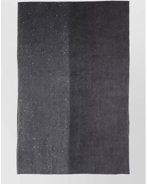 Faliero Sarti Wool Silk Scarf - Black