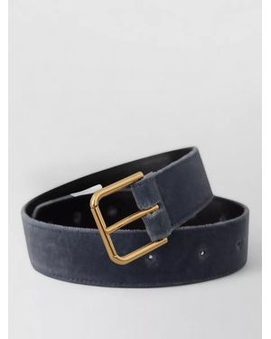 Dolce & Gabbana Velvet Belt - Blue