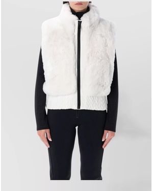 Goldbergh Reversible Faux Fur Vest - White