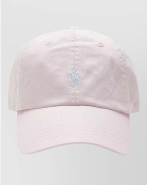 Polo Ralph Lauren Baseball Cap Curved Brim Structured Design - Pink