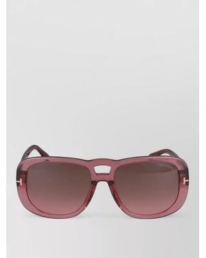 Tom Ford Sunglasses Ft1012 Square Frame Tinted Lenses - Purple