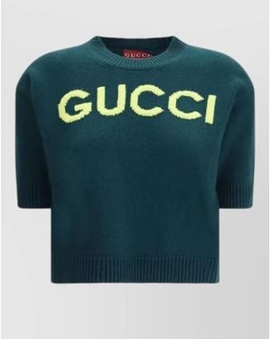 Gucci Wool Top - Blue
