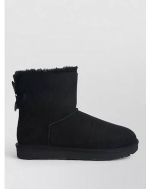 UGG Sheepskin Ankle Boots - Black