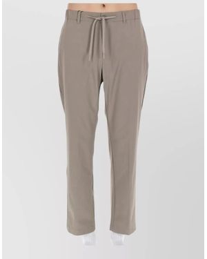 Herno Tailored Shorts Featuring Practical Back Pocket - Gray