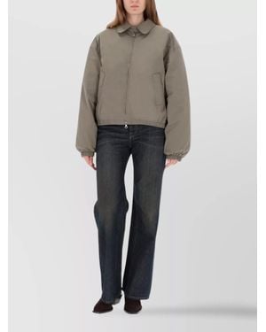 Our Legacy Cropped Puffer Jacket - Grey