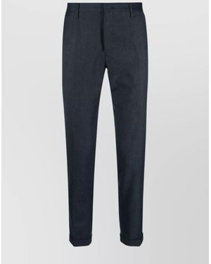 Paul Smith Cashmere Tailored Trousers - Blue