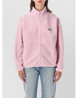 American Vintage Faux Fur Coat - Pink