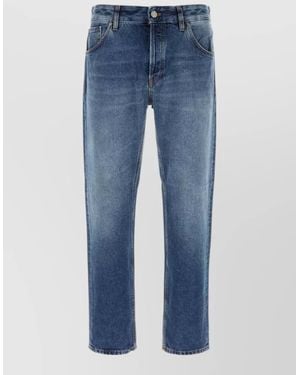 PT Torino Denim Straight-Leg Trousers - Blue