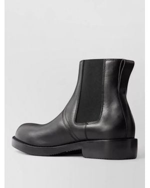 Dries Van Noten Leather Chelsea Boots - Black