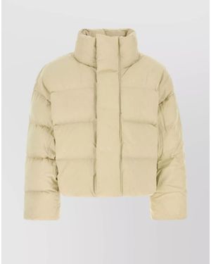 Entire studios Cotton Down Parka Coat - Natural