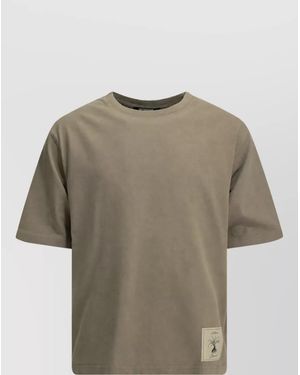 Jacquemus Crew-Neck Cotton T-Shirt - Natural
