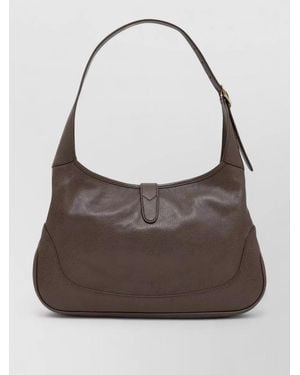 Gucci Jackie 1961 Shoulder Bag Top Handle - Brown