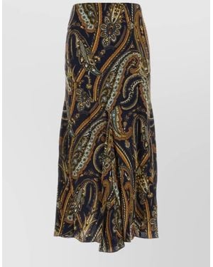 Etro Midi Skirt - Multicolour
