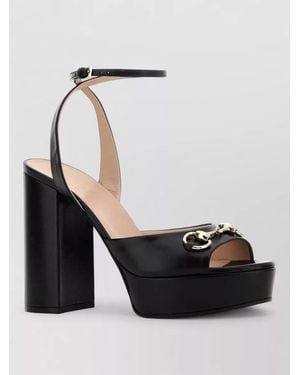 Gucci Leather Sandals - Black