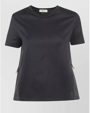 Herno Cotton T-Shirt - Black