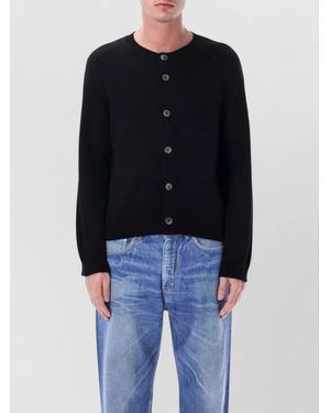 Our Legacy Relaxed Raglan Knit Cardigan - Blue