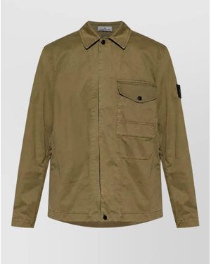 Stone Island Shirt Jacket - Green