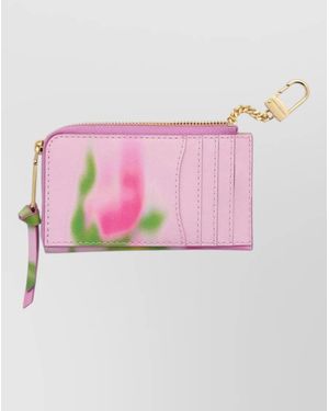 Marc Jacobs Compact Wallet Keychain Attachment Accessory - Pink