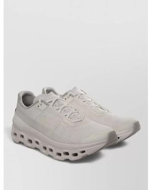On Shoes Perforated Low-Top Trainers - Grey