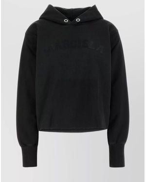 Maison Margiela Cotton Hoodie - Black