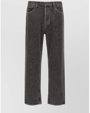 Agolde Straight-Leg Jeans - Grey