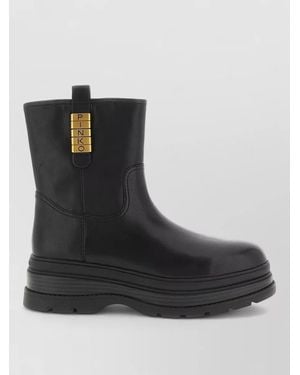 Pinko Eva 02 Ankle Boots Chunky Sole - Black