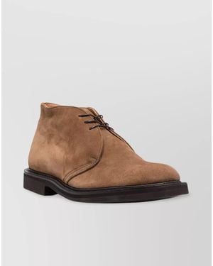 Tricker's Leather Boots - Brown