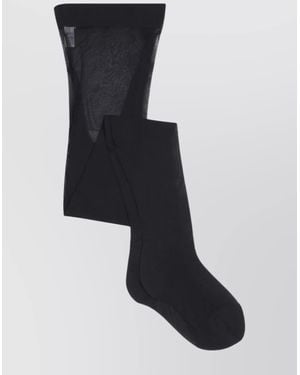 Dolce & Gabbana Sheer Tights Pack Reinforced Toe - Black
