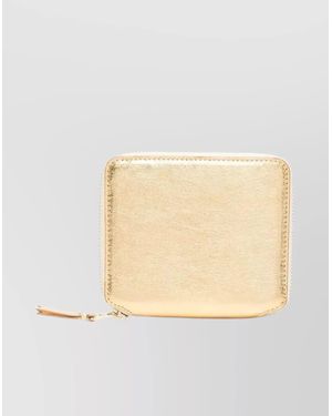 Comme des Garçons Shiny Metallic Wallet Finish - Natural