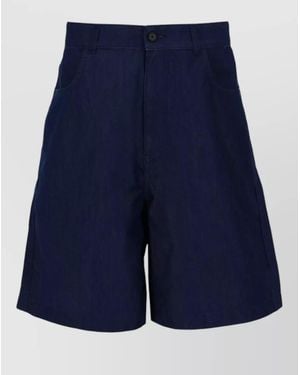 Givenchy Tailored Trousers Front And Back Pockets Belt Loops - Blue