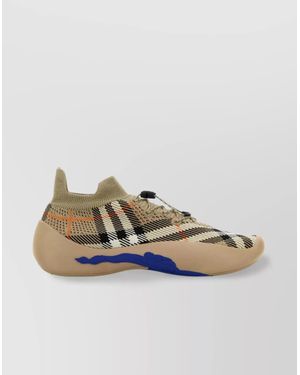 Burberry Printed Slip-On Low-Top Trainers - Multicolour